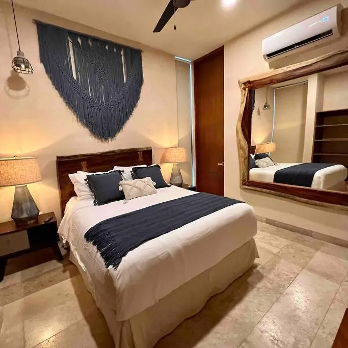 图卢姆Espectacular Departamento En Aldea Zama公寓