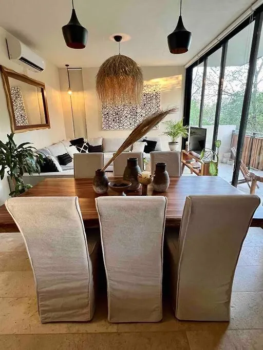 图卢姆Espectacular Departamento En Aldea Zama公寓 0*, 图卢姆